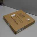 TALOYA Surface Mount LED Ceiling Light 12 Inch-2 Pack Black Shell, Equivalent to Traditional 200W Bulb Light for Kitchen Bedroom Utility Closet Room,5 in 1(3000k/3500k/4000k/5000k/6500k)