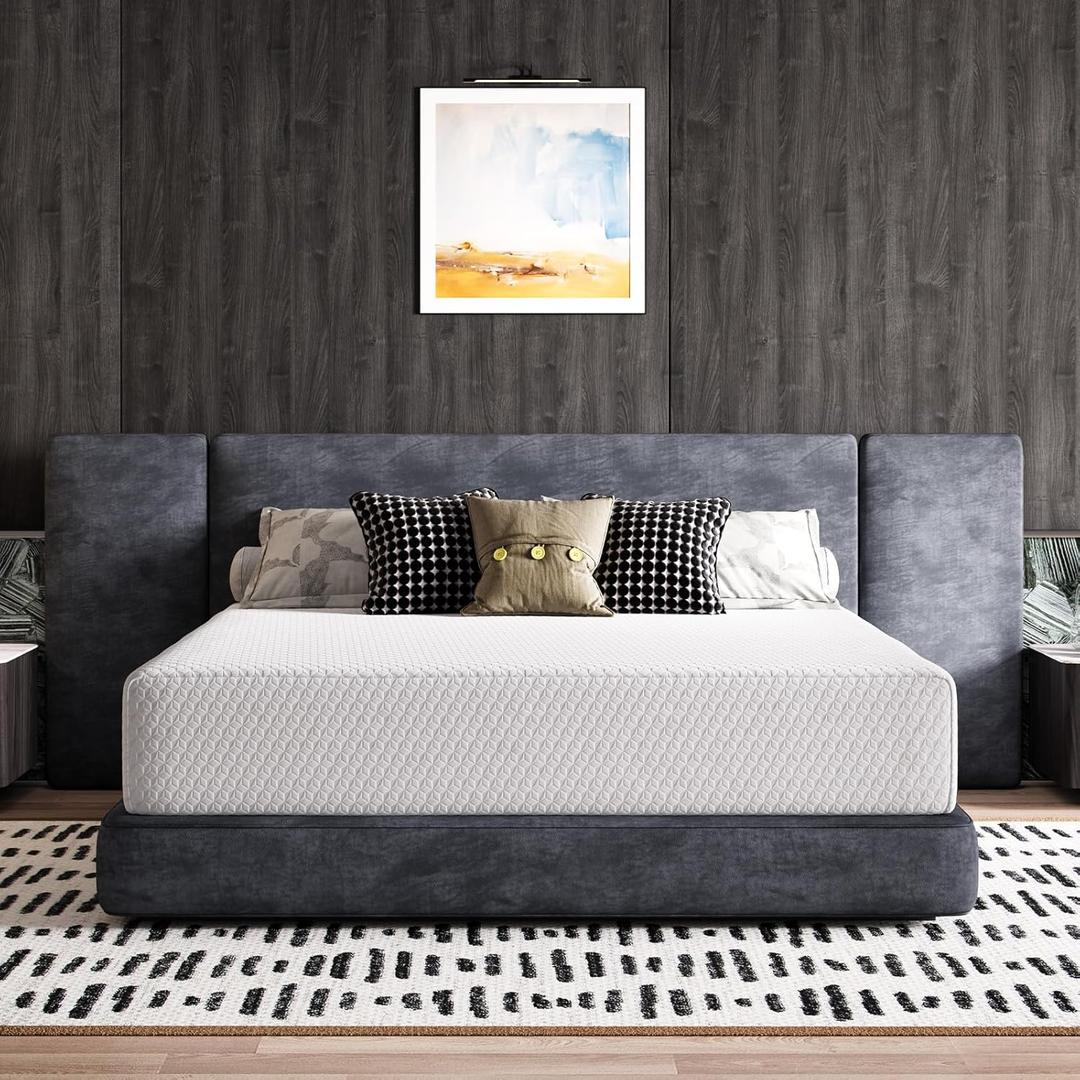 Avenco King Mattress 14 Inch, King Size Mattresses Medium Firm for Back Pressure Relief, Mattress in a Box CertiPUR-US Certified Foam Colchones