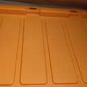 IRIS USA 3-Pack 27 Gallon Storage Bins with Lids |Made in USA| Heavy Duty Plastic Tote Containers for Truckbed Tool Box Organization, Large - Orange