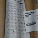 Modern Rectangular Crystal Chandeliers,8 Lights Rectangular Pendant Light Fixture,Adjustable Height K9 Crystal Chandelier for Dining Room L40''xW10''xH10'' (Chrome)