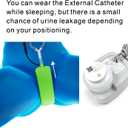 Wicks External Catheter Urine Collection System for Women Use | Comfortable, Hands-Free Urine Collection System for Bedridden & Nighttime Use | Worry-Free Protection & Dignity