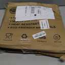 Silicone Mats for Kitchen Counter, 48"x32"(120cmx80cm) Large Heat Resistant Mat Kitchen Island Waterproof Countertop Protector Mat Nons-slip Extra Large Counter Mat, Semitransparent (Translucent)