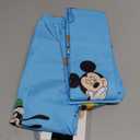 Jay Franco Window Curtains for Kids Bedroom 4-Piece Drape Set with 2 Tiebacks, Blue - Mickey Mouse, 42" W x 63" L (Pack of 2)