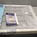 Smart Paws Large 76X62CM Pet Training Tray,Pet Training Pads Holder,Pet Toilet (Grey) (29.92x24.4 Inch (Pack of 1))