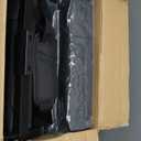 Extra Wide Stadium Seat with Back Support | Adjustable High Back & Thick Padded | Bleacher Chairs with back and Cushion, Includes Cup Holder, Shoulder Strap, Perfect for Concerts, Sports Events-BL (1 PACK)