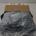 Westinghouse Electric Snuggle Throw Blankets with Foot Pocket, Wearable Heated Blanket with Sleeves, 6 Heating Levels & 2 to 10 Hours Heating Time Settings, 50 * 70"+18", Light Blue