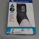 Med Spec ASO Ankle Stabilizer - Lace Up Ankle Brace for Sprained Ankle and Peroneal Tendonitis, Orthopedic Ankle Support for Men, Women, Adults, Teens and Kids, Sports Injury Recovery (Small, Black)