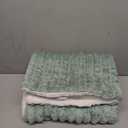 Bedsure Sherpa Throw Blanket for Couch - Super Soft, Cozy Fleece Thick Warm Blanket for Winter, GentleSoft Plush & Fluffy Spring Throw Gift for Women, Room Decor, Sage Green, 50x60 Inches