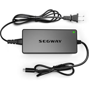 UL&CE Listed 42V/36V 1.7A Charger Power Adapter Compatible with Segway Ninebot MAX G2 G30LP E2Pro F65 F40 F30 D28 D40 ES2 ES4 E22 E45 for 36V Lithium Battery Power Supply Original Charger Replacement