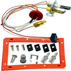 MENSI Pilot Burner Assembly Replacement Replace for Kit SP20824,SP20754,SP21058,SP21059,SP20800 Compatible for Rheem, Ruud and Richmond Water Heaters, NG with LP Orifice