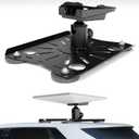Starlink Mini Car Roof Mount, Lymorexan Starlink Mini Magnetic Quick Release Mount with Adjustable Pan-Tilt, Magnet Mounting Kit/Accessories Suitable for RV, Van, Boat, Yacht, Truck