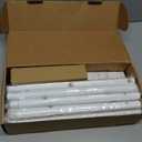 1 Diameter Curtain Rods Itself is 30 to 144 inch 2 Pack Fit 30-142 inch, 66 to 120 inch Window with Heavy Duty Adjustable Rod Matte White Splicing Metal Extra Long Curtain Rod for Windows