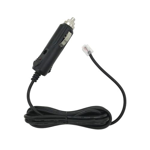 Power Cord for Escort Passport 9500ix 9500i, Uniden R7 R3 R1, Beltronics Valentine Radar Detector Car Charger RJ11 Power Adapter