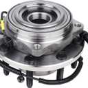 Autoround 515081 Front 4WD Wheel Bearing and Hub Assembly Compatible with Ford F-250 F-350 Super Duty 2005-2010 SRW 8 Lug w/ABS