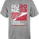 Outerstuff FIFA 2023 Women's World Cup Graphic Tee, L, Grey