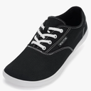 WHITIN Men's Wide Canvas Barefoot Sneakers | Zero Drop Sole | Minimalist Footwear Size 39