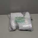 UBFEN Womens High Top Sneakers with Hidden Wedge Heel Ankle Support 2 Inch Height Increase 80s Retro Casual Boots (9, White)