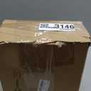 Kisston 400 Count Jumbo Size Plastic T Shirt Bags with Handles, 35 Mic, XX Large Plain Plastic T Shirt Grocery Bags, Thick and Heavy Duty (Black,20" x 12")