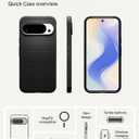 Spigen for Pixel 10 Pro XL Case, Liquid Air MagFit (2025) [Designed for Pixelsnap, Compatible with MagSafe Accessories] - Matte Black