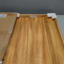 Hanobe Ottoman Serving Tray Large: 30" Decorative Trays with Handles - Wood Coffee Table Decor for Home Living Room Kitchen Counter