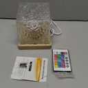 Ocean Wave Projector Light, 16 Colors Luminorthe Cube Lamp, 3D Holographic Water Ripple Lamp with Remote Control, Night Light for Bedroom, Home, Party Mood Lighting