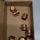 WHK 8 Pack 3/4 Inch Press Propress Copper End Cap Press Pro Press 3/4" Cooper End Plug Press Fittings Copper Pipe End Cap(Lead-Free)