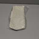 Kitchen Sink Splash Guard Gen2-30" x 6'' Silicone Sink Mat Splash Guard fit for Countertop, Bathroom,Farmhouse,RV by EBIGIC (off white)