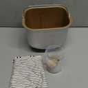 Bread Plate Household Baking Bucket Bread Machine Plate Bread Baking Pan Bread Machine Parts (square)