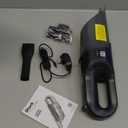 Shark Cyclone PET Handheld Vacuum with 8" Crevice Tool, HyperVelocity Suction, Navy Blue/Grey, CH701