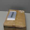 Ravinte Blanket Basket - 20"x 20"x 13" Cotton Rope Basket for Living Room, Baby Toy Storage Basket, Large Woven Laundry Basket (White -Brown)