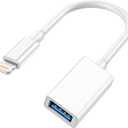 Lightning to USB Camera Adapter, Apple MFi Certified USB OTG Cable Converter for iPhone 14 13 12 11 Pro Max XS XR X 8 iPad, Support Camera, Card Reader, USB Flash Drive, MIDI Keyboard