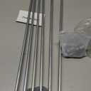 Galvanized Steel Ground Anchor Stakes, 12 Inch Length, 3/8 Inch Rod, 2 Inch Washer Head, 4 Inch Spiral Flights 4 Spiral Units per Pack/Order