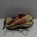 JEELAD Bike Rack Bag Black Green Khaki Bicycle Panniers Bike Saddle Rear Rack Bag for Grocery Shopping Commuter Cycling Trip (Khaki)