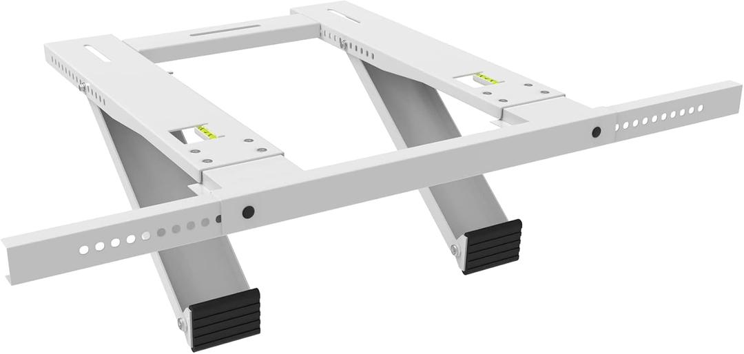 BJADE'S Window Air Conditioner Bracket No Drilling,Window AC Support Bracket,Universal A/C Units Mounting Brackets,Up to 200 lbs.Fits Single Or Double Hung Windows