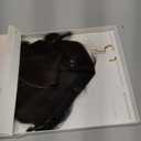 Rich Choices Halo Hair Extensions Real Human Hair Remy Hairs Halo Extension for Women Invisible Wire One Piece Clip in Hairpiece 16 Inch Wavy-#2R Dark Brown