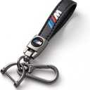 Leather Car Keychain Keyring for Car
