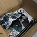 Christmas Cocktail Tree Stand for Drinks 3 Tier 12 Holders Champagne Drink Tree Tower Margarita Stand for Christmas Wine Glass Holder for Party, Birthday, Housewarming Gift(Black)