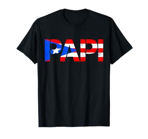 Puerto Rico Flag Father's Day Patriotic Puerto Rican Pride T-Shirt for Men 3XL