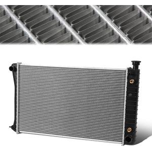 1690 Radiator Compatible with 1988-1999 Chevy GMC C/K 1500 2500 3500 Pickup Suburban 4.3L 5.0L 5.7L AT Factory Style Aluminum Core Replacement Cooling Radiator CU1690 8010622 DPI1690 52470425 52470426