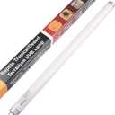 Aiicioo T8 UVB Reptile Light - 5.0 18 inch 15 watt Reptile Fluorescent Light Bearded Dragon Desert UVB Bulb for Reptile Turtles Chameleon Tortoises Lizard