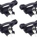 Mokort 4Pcs Foldable Truck Bed Tie Down Anchors Boxlink Cleats Compatible with Ford F150 F250 F350 & Raptor 2015-2024 2025