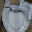 Kohler PureWash M250 Manual Bidet Toilet Seat, Round & Low Profile, Non- Electric, Adjustable Water Pressure, Self Cleaning, Quiet-Close, Easy Installation, Biscuit
