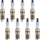 MCK Ignition Coil Pack DG508 & Spark Plugs Set SP493 SP479 Compatible With 4.6L 5.4L V8 F150 F250 F350 E150 E250 E350 E450 LINCOLN NAVIGATOR