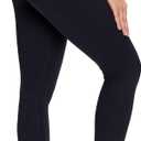 NANJI High Waisted Leggings for Women - Buttery Soft Yoga Pants, Squat Proof Stretch Workout Running Casual Leggings (Black, XL)