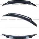 Rear Spoiler Compatible with 2022-2025 Honda Civic, Duckbill Spoiler Fits for 22-25 Sedan, V3 Style Exterior High Kick Trunk Tail Deck Lid Wing Lip (Carbon Fiber Pattern)