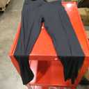 High Waisted Leggings for Women - No See Through Tummy Control Cycling Workout Yoga Pants with Pockets Reg & Plus (L/XL, Black)