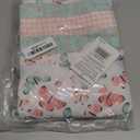 Gerber Girls Newborn Infant Baby Toddler Nursery 100% Cotton Flannel Receiving Swaddle Blanket, Butterfly White, Pack of 5