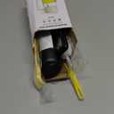 PLAPITATE 2Pcs 17oz Premium Olive Oil Sprayer for Cooking, 2 in 1 Glass Olive Oil Dispenser Bottle for Kitchen Gadgets, Spray Bottle with Portion Control for Salad, Frying, BBQ (2 Black)