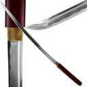 MAKOTO Handmade Sharp Samurai Shirasaya Sword Wooden Scabbard Saya