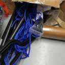32FT Volleyball & Badminton Combo Set with Adjustable Height Poles System